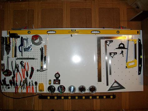 The Ultimate Tool Organizer Metal Magnetic Pegboard For Less Than 10