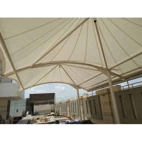 White Sattler Tensile Fabric Shed At Best Price In Kota Aeromax Structure