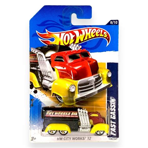 Miniatura Caminhão Hot Wheels Fast Gassin HW CITY WORKS Shopee Brasil