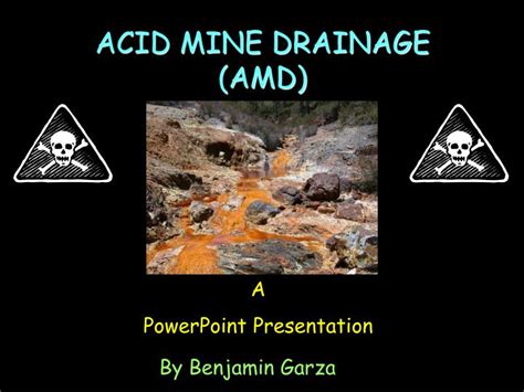 Ppt Acid Mine Drainage Amd Powerpoint Presentation Free Download