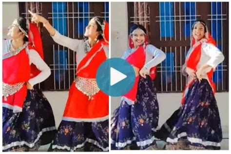 Viral Video 2 Girls Steal Hearts With Their Dance On Sapna Choudharys