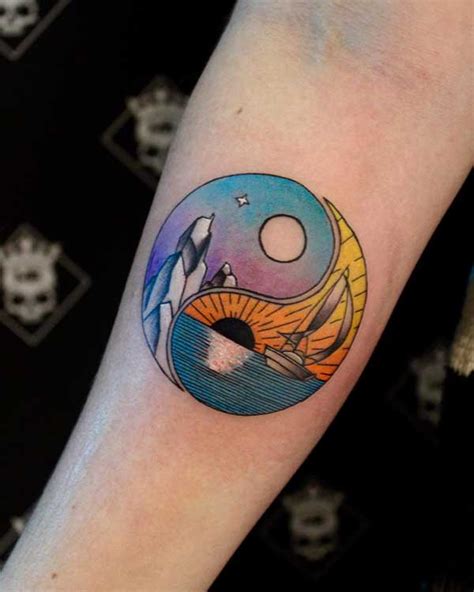 75 Ideias De Tatuagens De Ying Yang Desenhos Fotos Significados