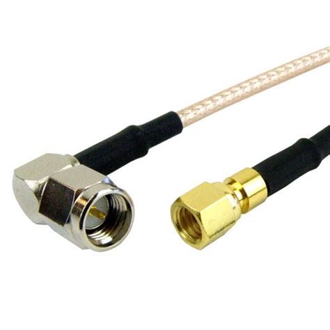 Ra Sma Male Plug To Smc Plug Male Cable Rg 316 Coax Up To 3 Ghz 135 Vswr In 36 Inch