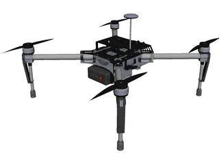 Dji Phantom Drone Cad Model Dcadbrowser