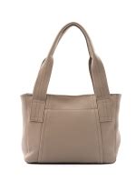 MARIANNE nude skórzana torebka shopperka lgs