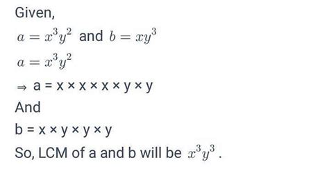 If Two Positive Integers A And B Are Written As A X 3y 2 And B Xy 3