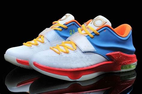 2016 New Kds Shoes Kd 7 Vii Men Basketball Shoes Kd7 Vii Mens Wholesale Athletic New Colors Blue ...