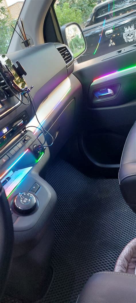 Начало подсветки — Peugeot Traveller, 2 л, 2020 года | тюнинг | DRIVE2