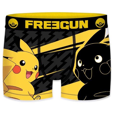 Freegun Boxer Enfant Pokemon Cale On Gar On Pikachu Maxi Confort