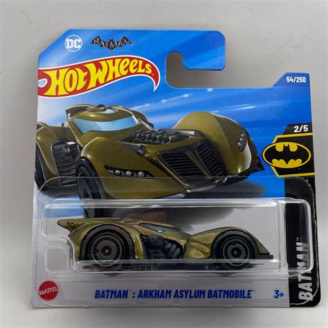 Hot Wheels Batman Arkham Asylum Batmobile D25