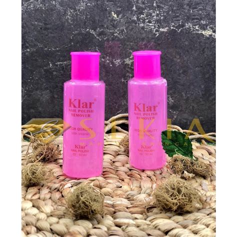 Jual KLAR Nail Polish Remover Pembersih Kutek Kuku Shopee Indonesia