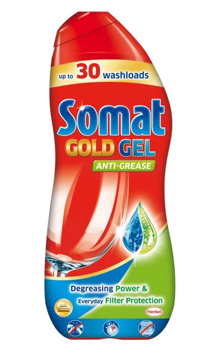 SOMAT Gold Anti Grease Gel 600 Ml Alfachem Cz