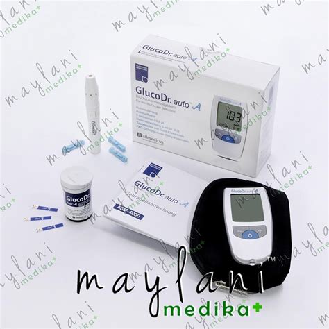 Jual Gluco Dr Auto Agm Blood Glucose Monitor Alat Tes Gula Darah