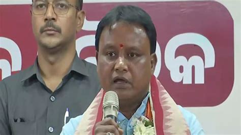 Bjps Tribal Face Mohan Majhi Is New Odisha Cm Swearing In Ceremony