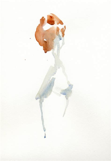 Helen Str M Figure Watercolor Sketches