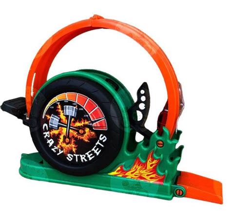 Pista Lan Ador De Carrinho Estilo Hot Wheels De Brinquedo Looping