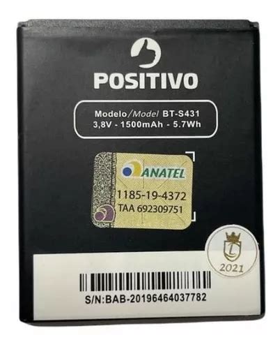 Flex Carga Bat Eria Bt S Positivo Twist Mini Original Parcelamento