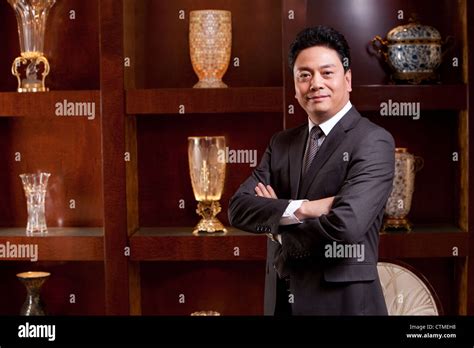 Mature Businessman In A Luxurious Room Stock Photo Alamy