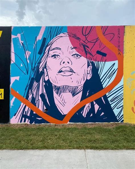 suh-neat-nuh on Instagram: "“Amor Fati” 14’x12’ . The very first mural ...