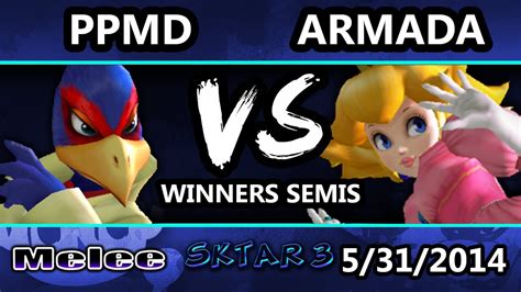 SKTAR 3 Armada Peach Vs PPMD Falco Marth Winners Semis YouTube