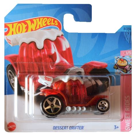 Hot Wheels Dessert Drifter piros kisautó 1 64 Mattel vásárlás a Játékshopban