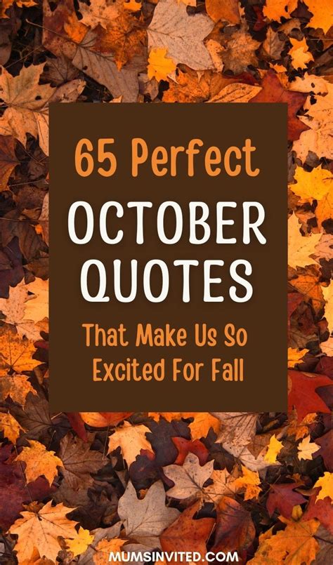 65 Hello October Quotes To Help You Embrace The Fall Season 2024