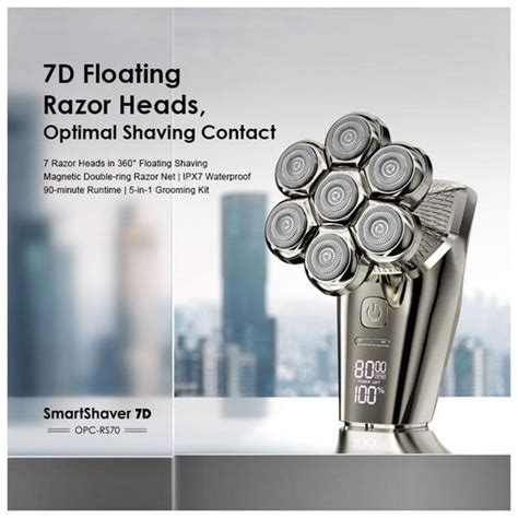 Oraimo Smartshaver D Razor Heads In In Grooming Kit Rotary