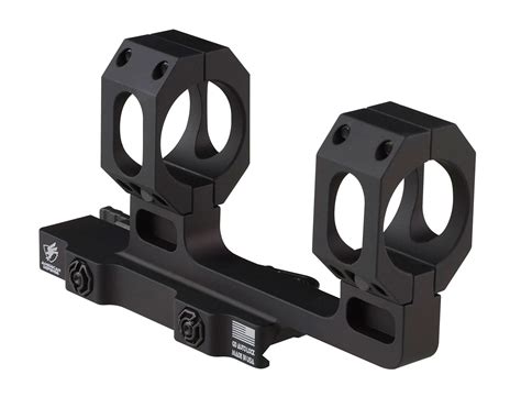 American Defense Mfg Adreconh30stdtl Ad Recon H Scope Mountring Combo Black Hardcoat Anodized