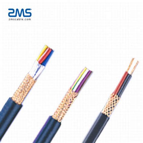 Control Cable Copper Wire Braided Shielded Multi Core Control Cable 4x2