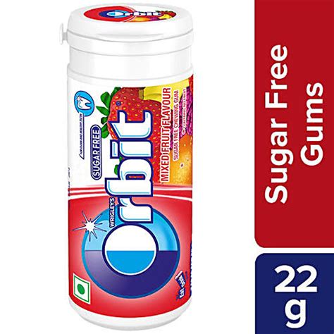 Buy Wrigleys Orbit Chewing Gum Mixed Fruit Sugarfree Gm Online At