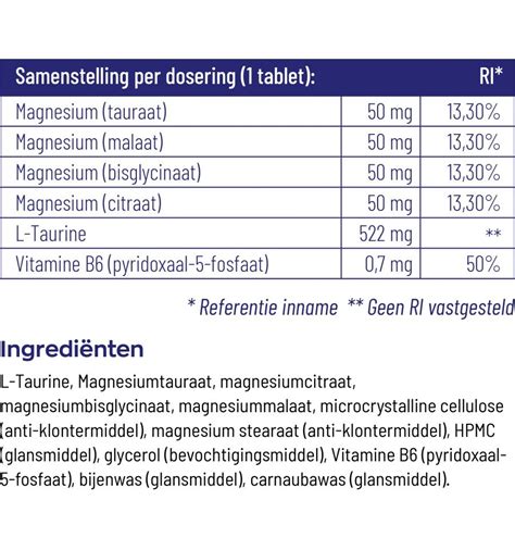 Vitakruid Magnesium Complex Tabletten Skin Clinic Damla