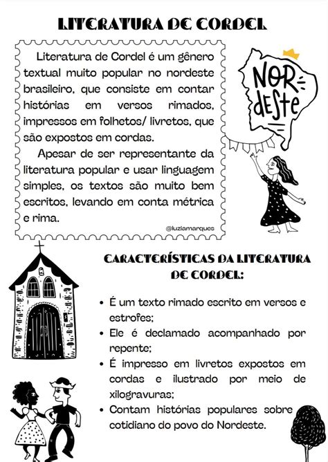 Atividades Cordel 3 Ano