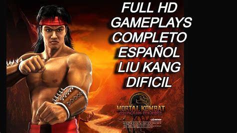 Mortal Kombat Shaolin Monks En EspaÑol Juego Completo Full Hd Youtube