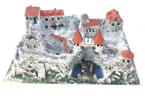 western miniaturen - toy soldiers: Ritterburg, tiefgezogen