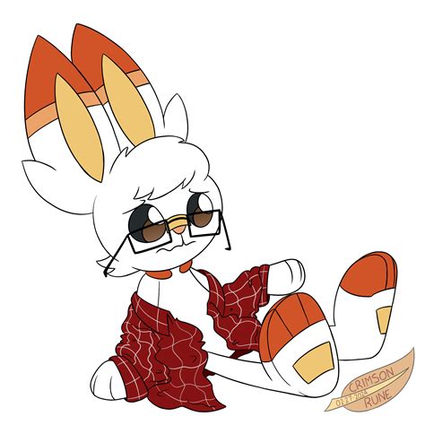 Fresh Starter Scorbunny Tf By Crimson Rune On Deviantart