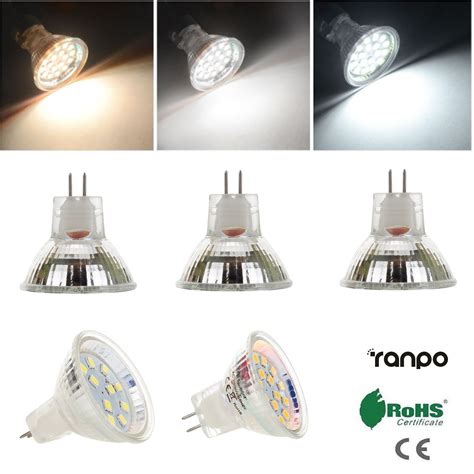 Ranpo Mini Mr Gu Led Spot Light Bulbs Ac Dc V V V Smd W