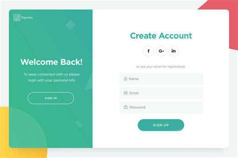 25 Login & Registration Forms with Creative Designs – Speckyboy