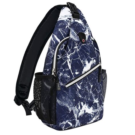 Mosiso Polyester Sling Bag Backpack Travel Hiking Outdoor Sport Crossbody Shoulder Bag