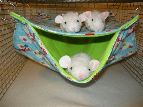 Rat Hammock Pet Double Hammock Rat Squirrel FerretGuinea