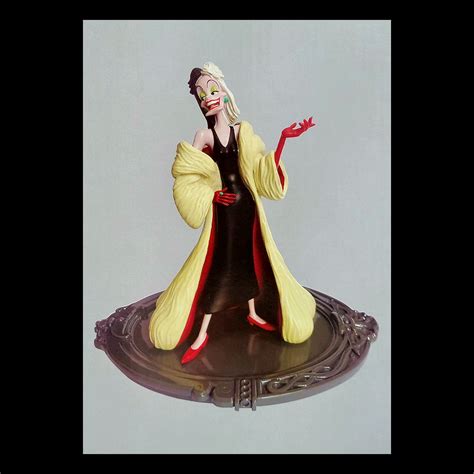 Disneyland Paris Disney Villains ‘101 Dalmatians’ Collectible Resin ...