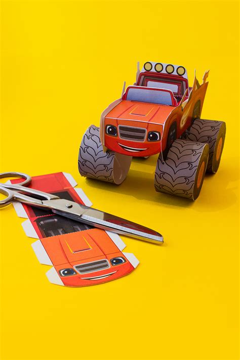 Blaze Vehicle Craft | Nickelodeon Parents