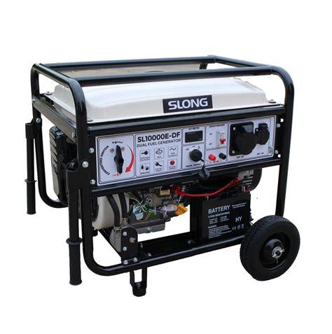 E Slong Brand 5 6 7 8 Kw Portable LPG Generator Generator LPG And