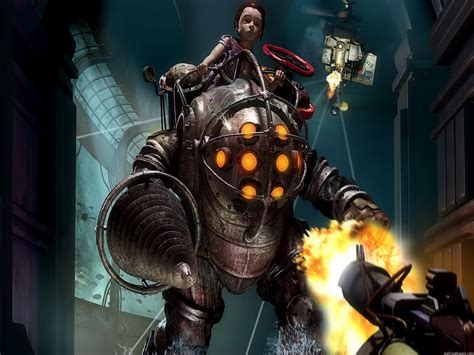 Big Daddy's Bioshock - Big Daddy Bioshock 2 Wallpaper