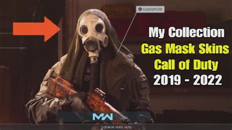 Cod Og Locker Tour My Gas Mask Skins Collection 2019 Cod To Present