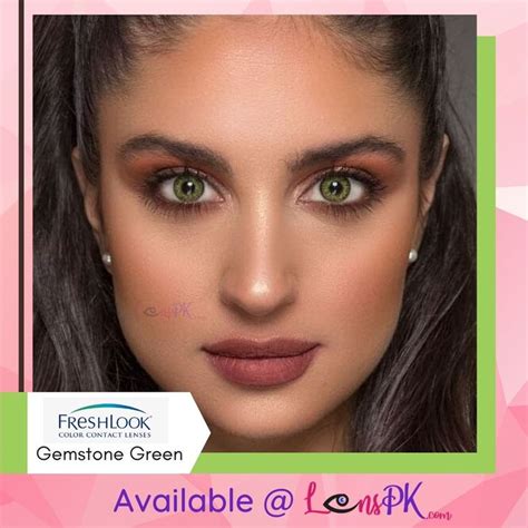 Freshlook Colorblends Gemstone Green Contact Lenses In Pakistan Buy