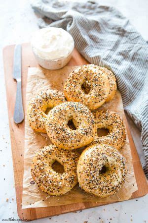 Easy Homemade Everything Bagels The Busy Baker