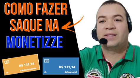 Como Fazer Saque Na Monetizze PASSO A PASSO YouTube