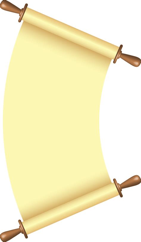 Blank Paper Scroll Png Illustration 8501609 Png