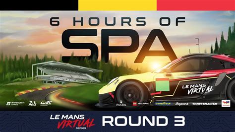 LIVE 6 Hours Of Spa Le Mans Virtual Series 2022 YouTube