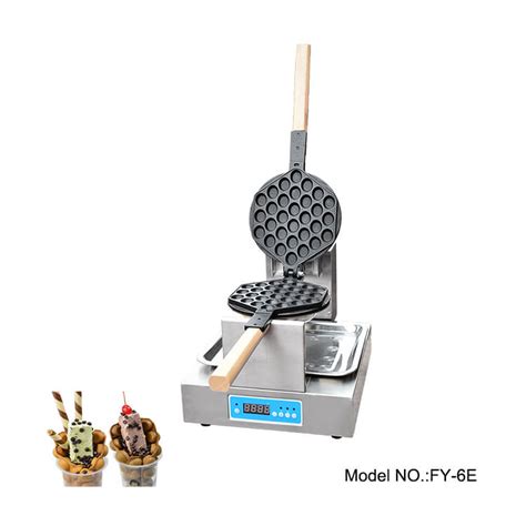 Eggette Waffle Maker Digital Electric Bubble Puff Waffle Maker